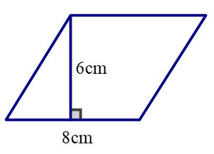 Lý thuyết Hình bình hành. Diện tích hình bình hành