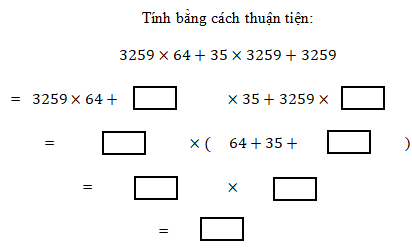 Bài tập Nhân một số tự nhiên với một tổng Toán lớp 4 có lời giải