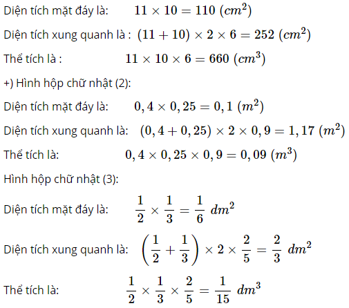 Toán lớp 5 trang 123 Luyện tập chung