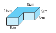 Toán lớp 5 trang 121 Thể tích hình hộp chữ nhật