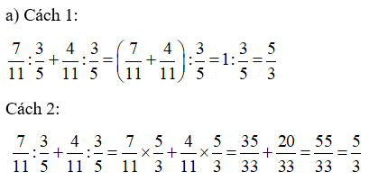 Toán lớp 5 trang 163, 164 Phép chia