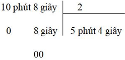 Bài tập Chia số đo thời gian với một số Toán lớp 5 có lời giải