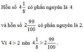 Bài tập Hỗn số (tiếp theo) Toán lớp 5 có lời giải