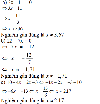 Giải bài 9 trang 10 SGK Toán 8 Tập 2 | Giải toán lớp 8