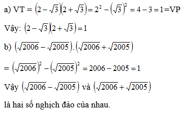 Để học tốt Toán 9 | Giải bài tập Toán 9