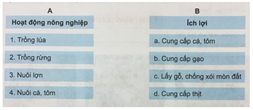 Tự nhiên và xã hội 3 Bài 13: Hoạt động nông nghiệp | Hay nhất Giải bài tập Tự nhiên và xã hội 3 VNEN