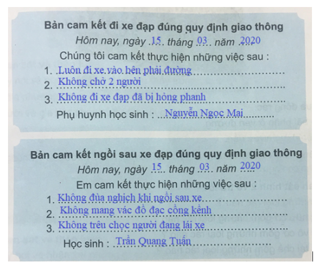 Tự nhiên và xã hội 3 Bài 15: An toàn khi đi xe đạp | Hay nhất Giải bài tập Tự nhiên và xã hội 3 VNEN