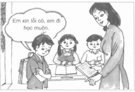 Vở bài tập Đạo Đức lớp 1 Bài 12: Cảm ơn và xin lỗi | Hay nhất Giải VBT Đạo Đức 1