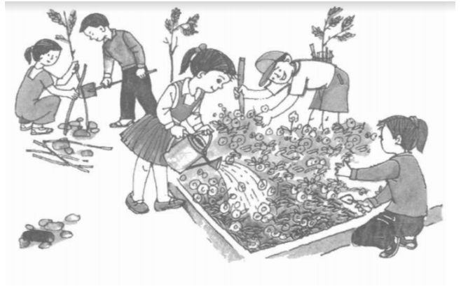 Vở bài tập Đạo Đức lớp 1 Bài 14: Bảo vệ hoa và cây nơi công cộng | Hay nhất Giải VBT Đạo Đức 1
