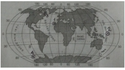 Giải VBT Địa Lí 6 Bài 4: Phương hướng trên bản đồ. Kinh độ, vĩ độ và tọa độ địa lí | Giải vở bài tập Địa Lí 6