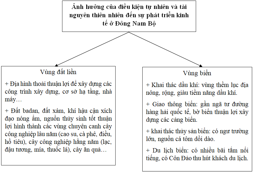 Giải VBT Địa Lí 9 Bài 31: Vùng Đông Nam Bộ | Giải vở bài tập Địa Lí 9