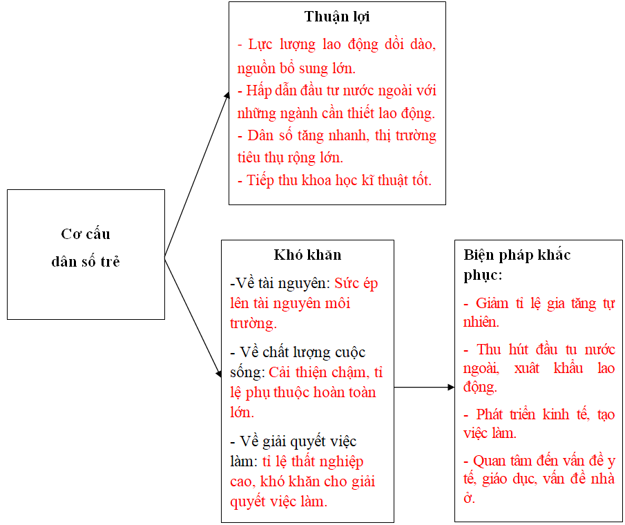 Giải VBT Địa Lí 9 Bài 5: Thực hành: Phân tích và so sánh tháp dân số năm 1989 và năm 2009.  | Giải vở bài tập Địa Lí 9