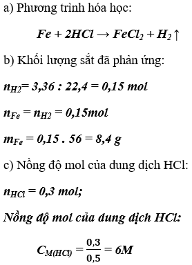 Giải Vở bài tập Hóa 9 Bài 4 trang 17, 18, 19 | Giải vở bài tập háo 8 