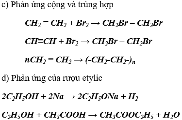 Giải Vở bài tập Hóa 9 Bài 56 trang 142, 143, 144 | Giải vở bài tập háo 8 