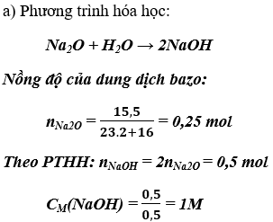 Giải Vở bài tập Hóa 9 Bài 7 trang 23, 24 | Giải vở bài tập háo 8 