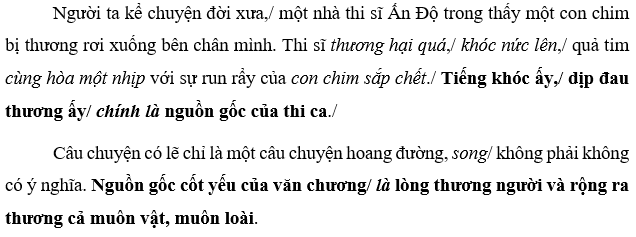 Giải VBT Ngữ Văn 7 Hoạt động ngữ văn