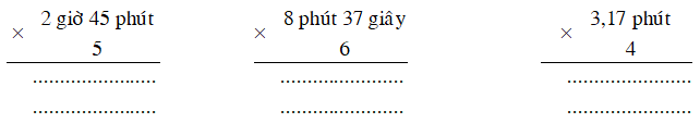 Vở bài tập Toán lớp 5 Tập 2 trang 57, 58 Bài 128: Luyện tập