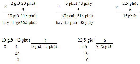 Vở bài tập Toán lớp 5 Tập 2 trang 59, 60 Bài 129: Luyện tập chung