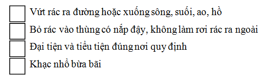 Vở bài tập Tự nhiên và Xã hội lớp 2 Bài 13: Giữ sạch môi trường xung quanh nhà ở | Hay nhất Giải VBT Tự nhiên và Xã hội 2