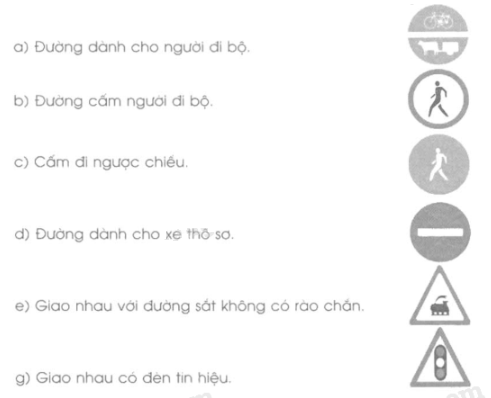 Vở bài tập Tự nhiên và Xã hội lớp 2 Bài 19: Đường giao thông | Hay nhất Giải VBT Tự nhiên và Xã hội 2