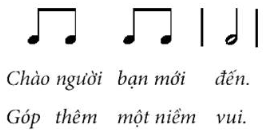 Giáo án Âm nhạc lớp 1 Kết nối tri thức Hát: Chào người bạn mới đến (ảnh 1)