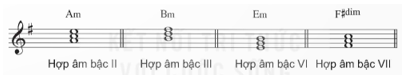 Giáo án Âm nhạc 12 Kết nối tri thức Bài 1: Lí thuyết âm nhạc: Một số hợp âm của giọng Son trưởng, Mi thứ