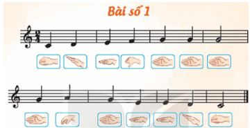 Giáo án Âm nhạc lớp 2 Kết nối tri thức Đọc nhạc: Bài số 1