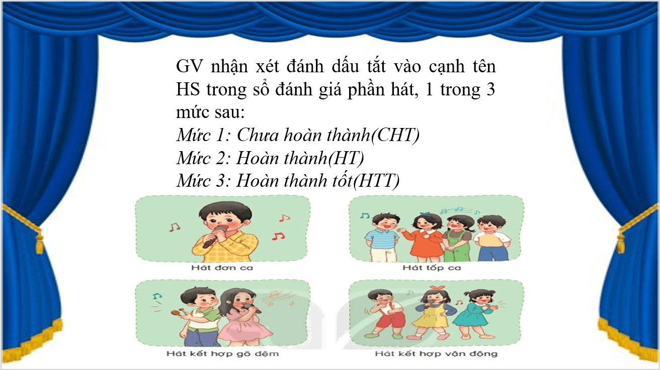 Giáo án điện tử Âm nhạc lớp 2 Kết nối tri thức Đánh giá cuối Học kì I | PPT Âm nhạc 2