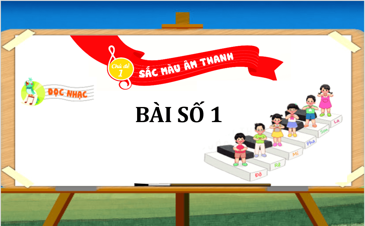Giáo án điện tử Âm nhạc lớp 2 Kết nối tri thức Đọc nhạc: Bài số 1 | PPT Âm nhạc 2