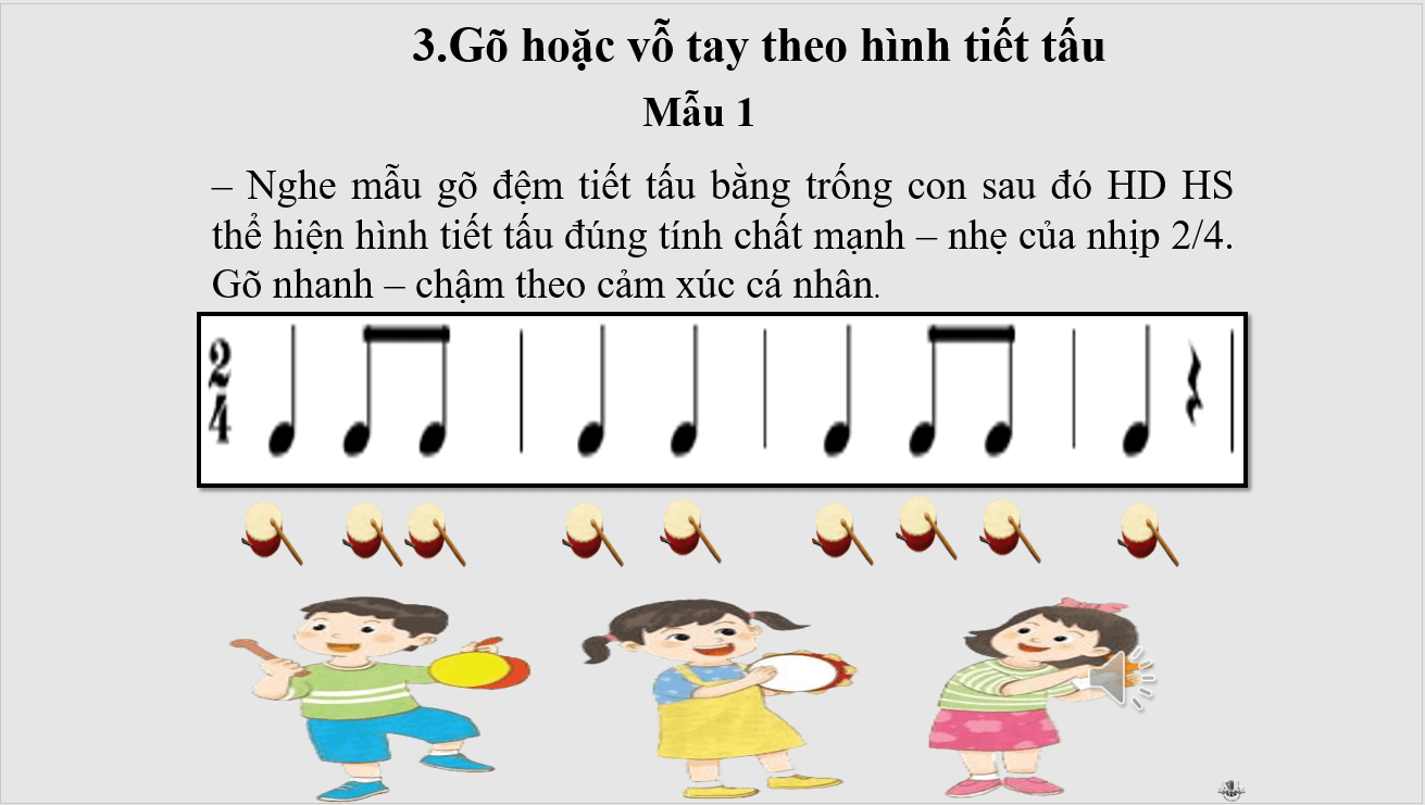 Giáo án điện tử Âm nhạc lớp 2 Kết nối tri thức Ôn tập cuối Học kì I | PPT Âm nhạc 2