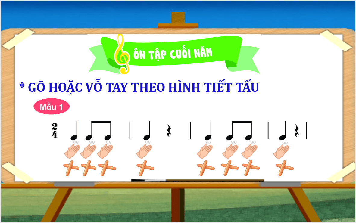 Giáo án điện tử Âm nhạc lớp 2 Kết nối tri thức Ôn tập cuối năm | PPT Âm nhạc 2