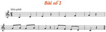 Giáo án Âm nhạc lớp 3 Kết nối tri thức Đọc nhạc: Bài số 1