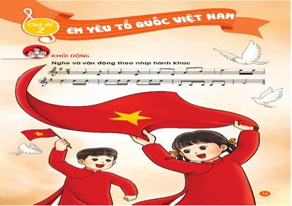 Giáo án Âm nhạc lớp 3 Kết nối tri thức Hát: Quốc ca Việt Nam