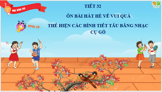 Giáo án điện tử Âm nhạc lớp 3 Kết nối tri thức Nhạc cụ: Thể hiện các hình tiết tấu bằng nhạc cụ gõ trang 56 | PPT Âm nhạc 3