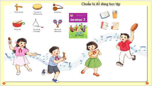 Giáo án điện tử Âm nhạc lớp 3 Kết nối tri thức Vận dụng - sáng tạo trang 12 | PPT Âm nhạc 3