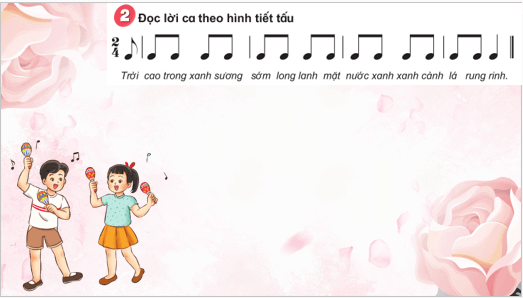 Giáo án điện tử Âm nhạc lớp 3 Kết nối tri thức Vận dụng - sáng tạo trang 18 | PPT Âm nhạc 3