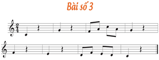 Giáo án Âm nhạc lớp 4 Kết nối tri thức Đọc nhạc: Bài số 3