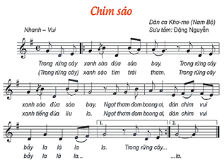 Giáo án Âm nhạc lớp 4 Kết nối tri thức Hát: Chim sáo