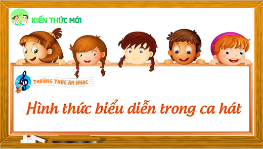 Giáo án điện tử Âm nhạc lớp 4 Kết nối tri thức Thường thức âm nhạc: Hình thức biểu diễn trong ca hát | PPT Âm nhạc 4