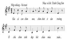 Giáo án Âm nhạc lớp 5 Kết nối tri thức Lí thuyết âm nhạc: Nhịp 2 4