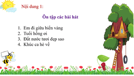 Giáo án Âm nhạc lớp 5 Kết nối tri thức Ôn tập cuối học năm