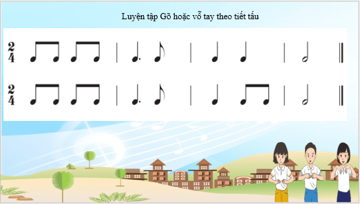 Giáo án điện tử Âm nhạc lớp 5 Kết nối tri thức Hát: Bay vào tương lai | PPT Âm nhạc 5