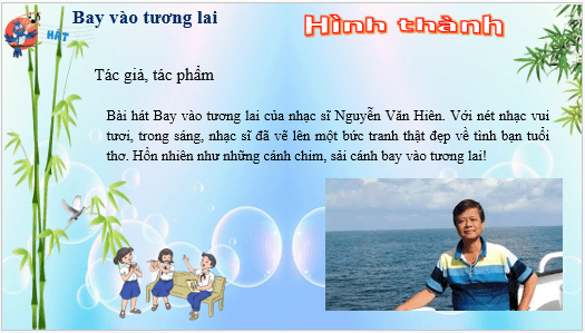 Giáo án điện tử Âm nhạc lớp 5 Kết nối tri thức Hát: Bay vào tương lai | PPT Âm nhạc 5