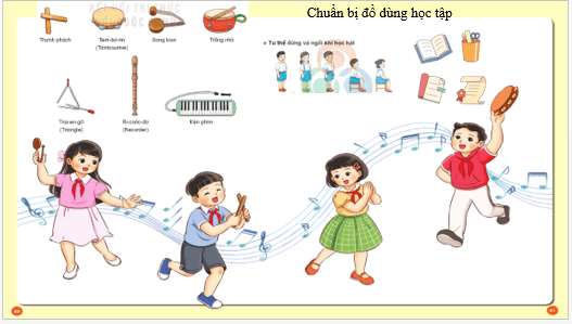 Giáo án điện tử Âm nhạc lớp 5 Kết nối tri thức Hát: Em đi giữa biển vàng | PPT Âm nhạc 5