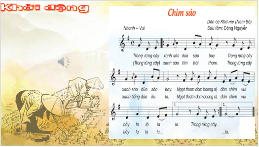 Giáo án điện tử Âm nhạc lớp 5 Kết nối tri thức Hát: Lí đất giồng | PPT Âm nhạc 5