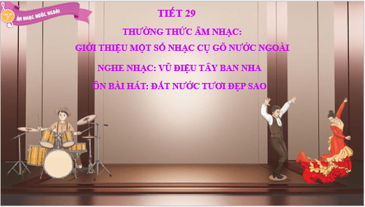 Giáo án điện tử Âm nhạc lớp 5 Kết nối tri thức Nghe nhạc: Vũ điệu Tây Ban Nha (E-xo-pa-nha Ca-ni) | PPT Âm nhạc 5