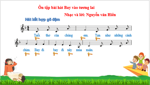 Giáo án điện tử Âm nhạc lớp 5 Kết nối tri thức Ôn tập cuối học kì 1 | PPT Âm nhạc 5