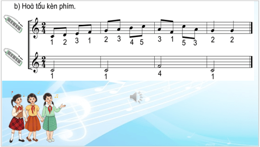 Giáo án điện tử Âm nhạc lớp 5 Kết nối tri thức Vận dụng – Sáng tạo trang 20 | PPT Âm nhạc 5