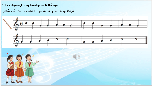 Giáo án điện tử Âm nhạc lớp 5 Kết nối tri thức Vận dụng – Sáng tạo trang 36 | PPT Âm nhạc 5