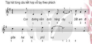 Giáo án Âm nhạc 6 Kết nối tri thức Hát: Con đường học trò